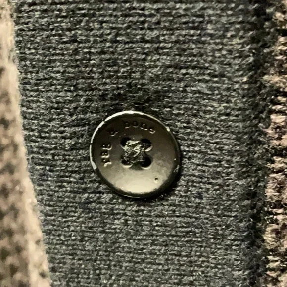 rag & bone Black and Gray Cardigan Sweater - Picture 6 of 6